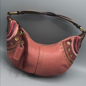 Vintage Coach East West Hobo Bag D0769 BIN11